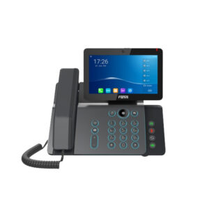 VIDEO TELEFONO FANVIL 20 LINEAS SIP TOUCH SCREEN CON WIFI, BLUETOOTH CAMARA 5MP 10/100/1000 V67