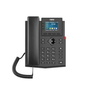 TELEFONO FANVIL IP EMPRESARIAL POE 4 LINEAS SIP 10/100MBPS X303P