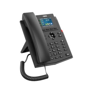 TELEFONO FANVIL EMPRESARIAL 3 CUENTAS 4 LINEAS SIP, 10/100MBPS WIFI POE X303W