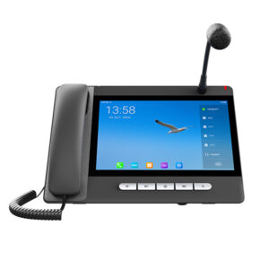 TELEFONO FANVIL OPERADORA PANTALLA TOUCH CON MICROFONO, 20 LINEAS SIP SOPORTA POE A32I