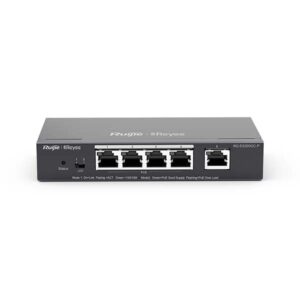 SWITCH RUIJIE-REYEE 4+1 GE POE 54W VLAN RG-ES205GC-P