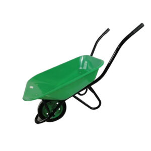 CARRETILLO USO AGRÍCOLA COLOR VERDE - LLANTA SÓLIDA CA
