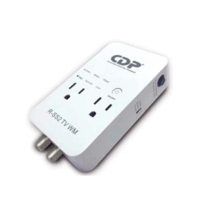 SUPRESOR CDP MONTAJE DE PARED 1800W 2 SALIDAS R-SS2TV WM