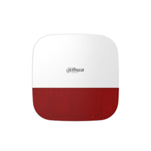 SIRENA INALAMBRICA DAHUA PARA EXTERIOR IP65 105 DB ALARMA ARC3 ARA13-W2