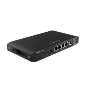 ROUTER RUIJIE-REYEE 5 PUERTOS GIGABIT 4 POE+ 600MBPS 100 USUARIOS RG-EG105G-P V3