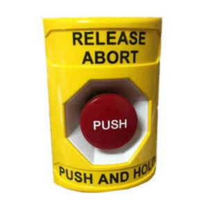 BOTON DE ABORTO KIDDE INCENDIO PARA MODULO DE LIBERACION RELA-ABT