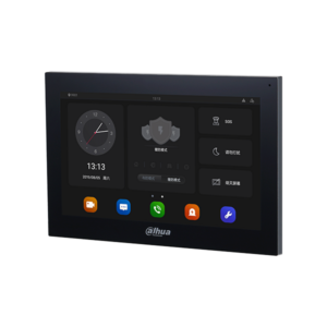 PANTALLA VTH ANDROID PARA VIDEO INTERCOM DAHUA 10 PULGADAS TACTIL NEGRO WIFI 12V-POE VTH5341G-W
