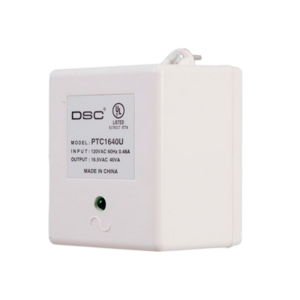 FUENTE TRANSFORMADOR ENCHUFABLE TEKLINK 16V40VA CON PTC Y LED DSC FLM SW-16450