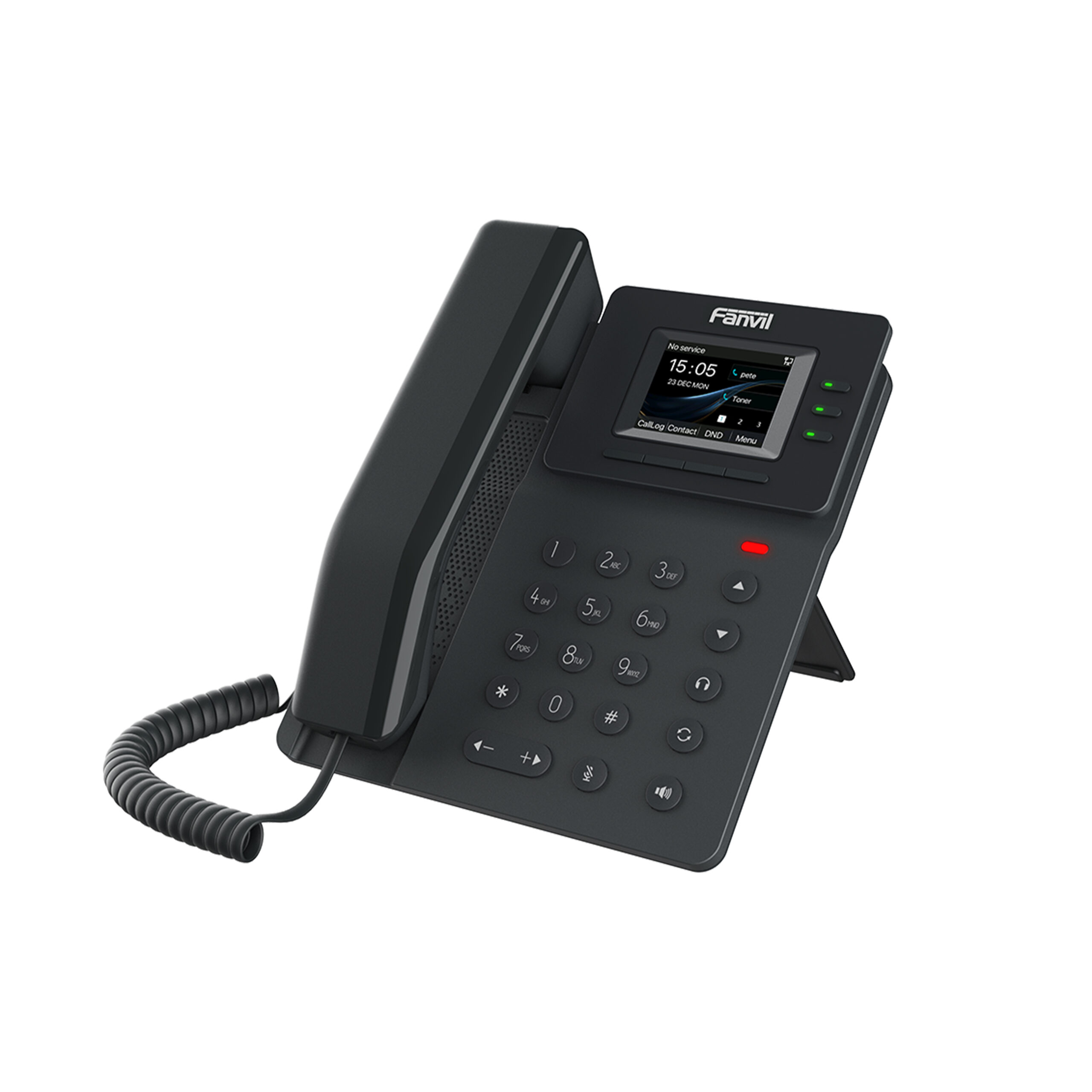 TELEFONO FANVIL IP 4 LÍNEAS SIP CON PANTALLA A COLOR DE 2,4 PULGADAS,WIFI 6 Y BLUETOOTH V60W - Imagen 1
