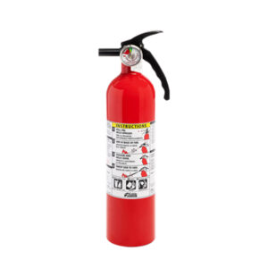 EXTINTOR DE POLVO QUIMICO KIDDE DE 1 USO FUEGO ABC 2.5LB (FA110) 466142MTL