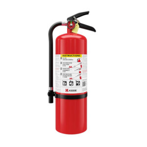 EXTINTOR DE POLVO QUIMICO KIDDE RECARGABLE FUEGO ABC 10LB ( PRO10MP) 21032149 - Imagen 1