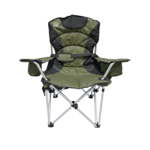 SILLA PLEGABLE  TEKLINK-FLM PARA EXTERIOR CAMPING  CON FUNDA COLOR VERDE OSCURO WH-113 - Imagen 1