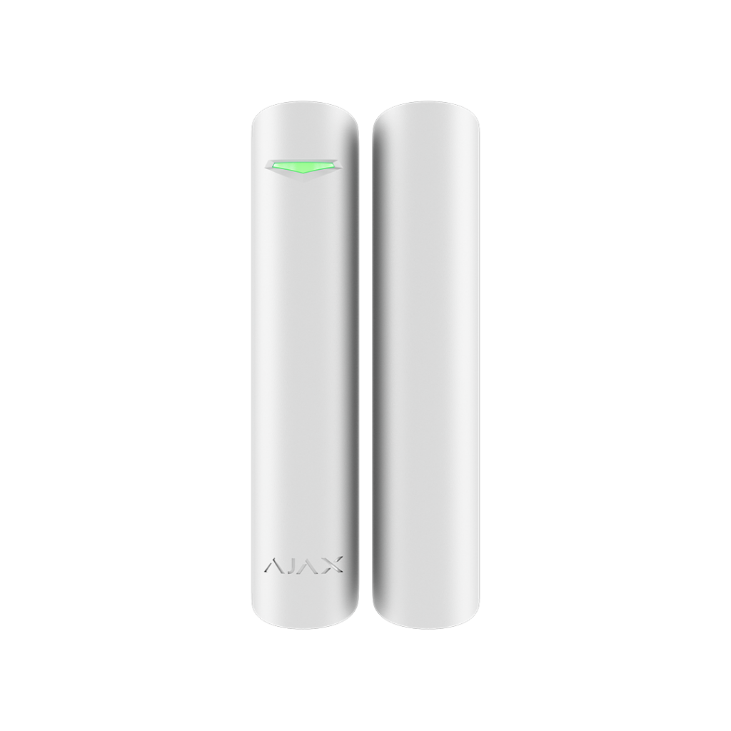 DETECTOR MAG, DE IMPACTO E INCLINACION BLANCO AJAX CON ENTRADA AUX 28269.13.WH3