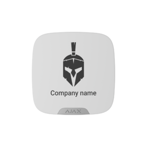 PLACA FRONTAL MARCAR SIRENA EXTERIOR, 10 PCS, BLANCA AJAX 39279.63.WH