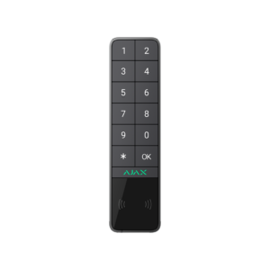TECLADO PARA EXTERIOR TARJETAS PASS TAGS BLUETOOTH CÓDIGOS GRIS KEYPAD OUTDOOR AJAX 99975.286.GP3