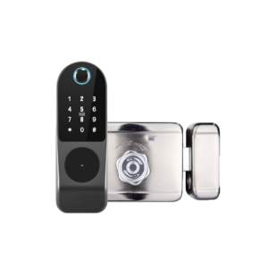 CERRADURA LLAVIN INTELIGENTE WIFI HUELLA+CODIGO+TARJETA 1000 USUARIOS TEKLINK TUYA TK-EA1-K