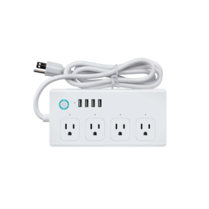 REGLETA INTELIGENTE WIFI 4 TOMAS 2 USB A + 2 USB C TEKLINK TUYA TK-SM-301-X